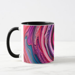 "Radiant Abstrakt Dance" Mugg