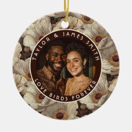 Radiant Anemones Accent Spring Wedding Julgransprydnad Keramik