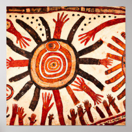 Radiant antike: Sol-gudstjänst, Mural Poster