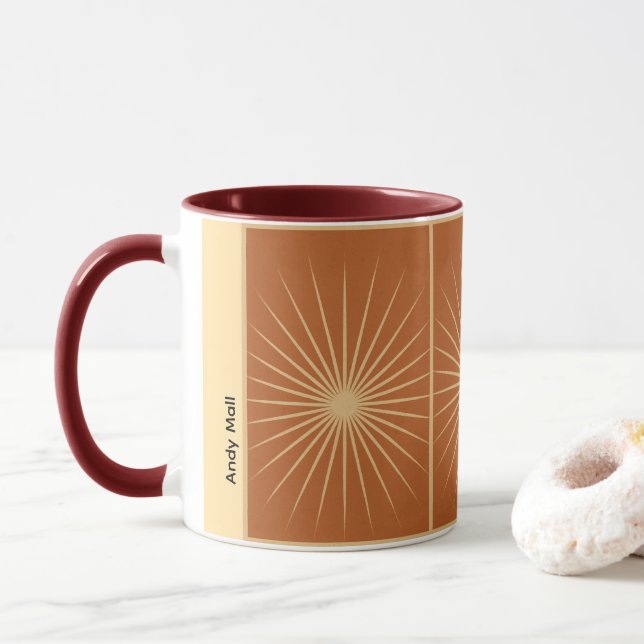 Radiant Aura Burst Mug – Customizable Gift Mugg (Med munk)