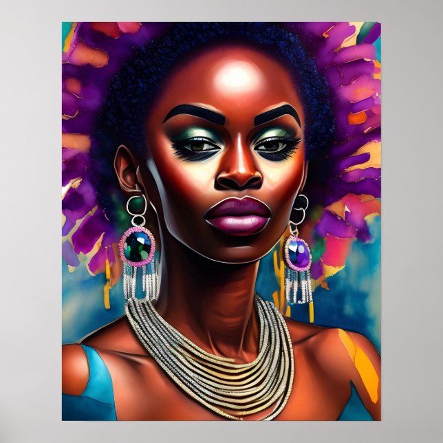 Radiant Beauty Poster (Framsidan)