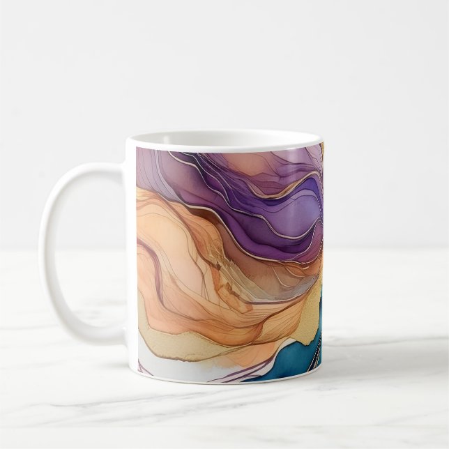 Radiant Bloom Kaffemugg (Vänster)