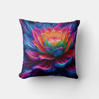 Radiant Bloom Pulse Kudde