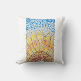 Radiant Bloom Sunflower Kudde