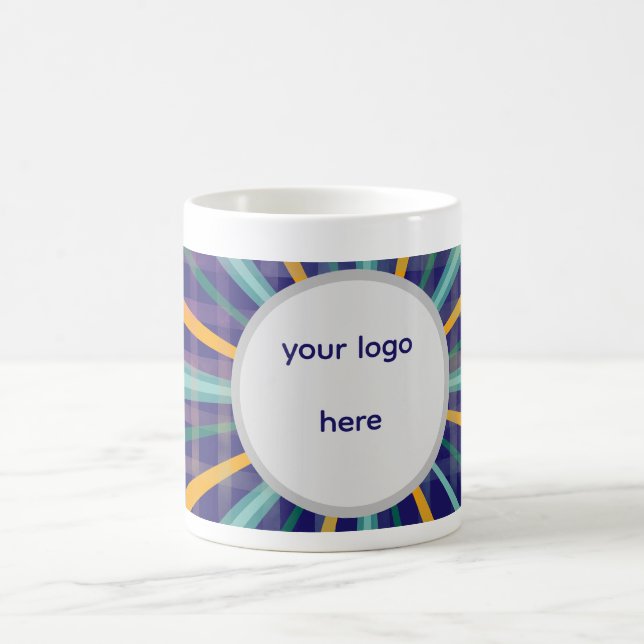 Radiant Burst CustomizableClassic Mug, 11 oz Kaffemugg (Center)