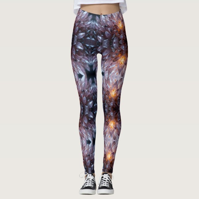 Radiant Crystal Heart Leggings (Framsida)
