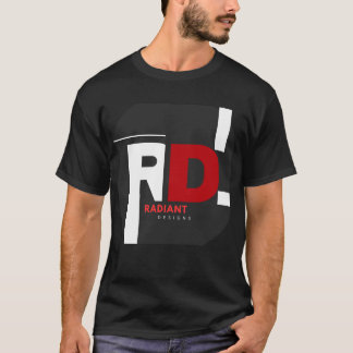 Radiant design Logotyp Grafik T-shirt