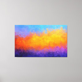 Radiant Divide Canvastryck