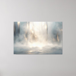 Radiant Field – Luminous Abstract Horizon Canvas W