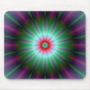 Radiant Flower Mousepad Musmatta