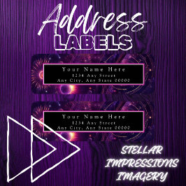 Radiant flux returadress etikett