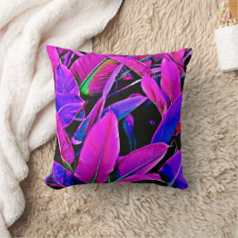 Radiant Foliage Elegance Mönster Kudde