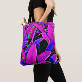 Radiant Foliage Elegance Mönster Tygkasse