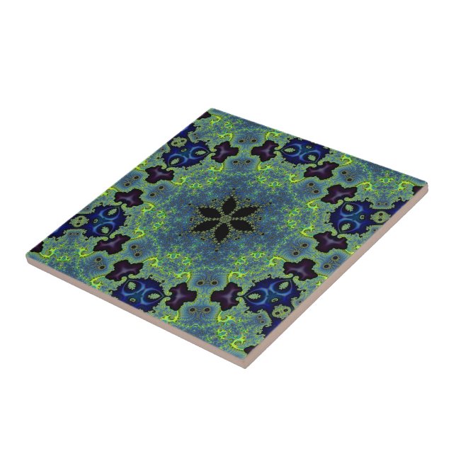 Radiant Fractal Symphony  Kakelplatta (Sidan)