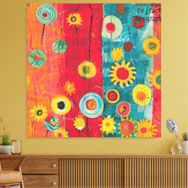 Radiant Garden Canvastryck