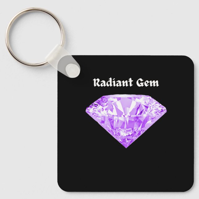 Radiant Gem Nyckelring (Framsida)