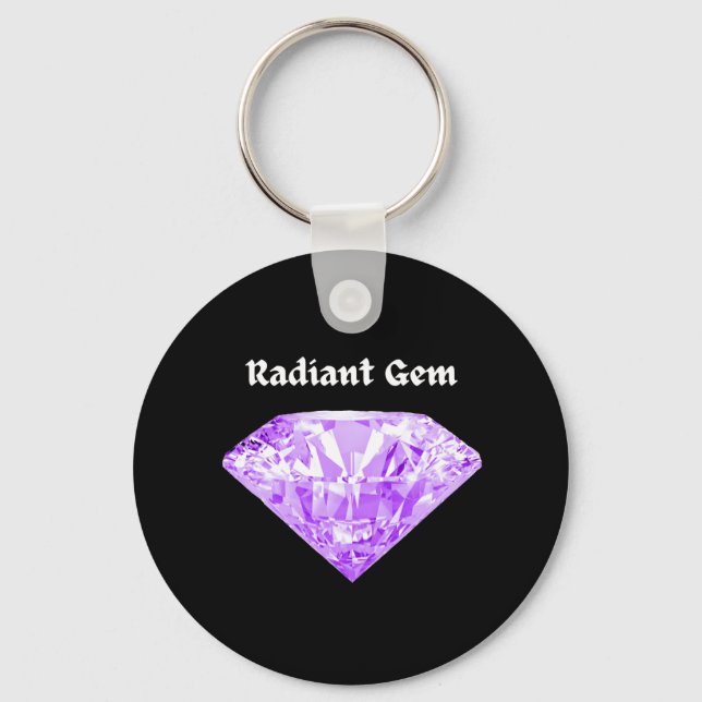 Radiant Gem Nyckelring (Framsida)