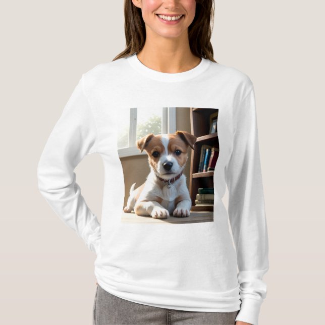 Radiant Happiness on Comfortable Afternoons T Shirt (Framsida)