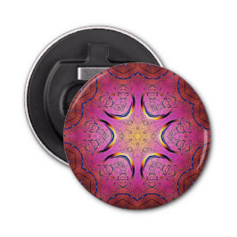 Radiant Heart Kaleidoscope Flasköppnare