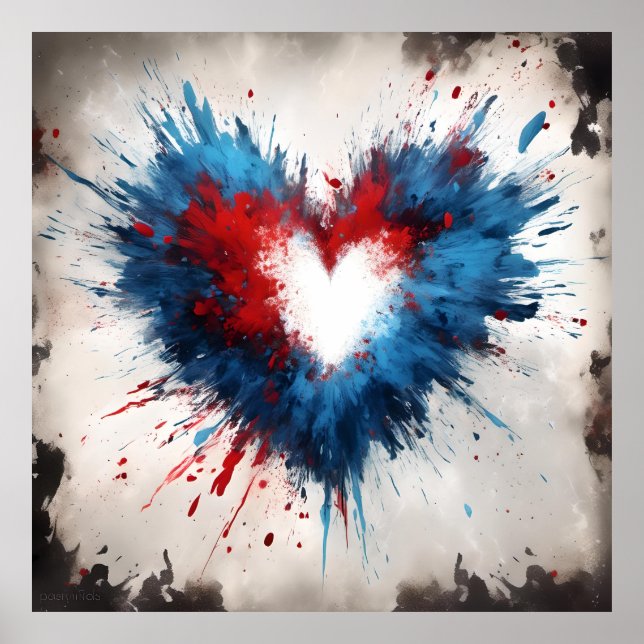 Radiant Heartburst Poster (Framsidan)