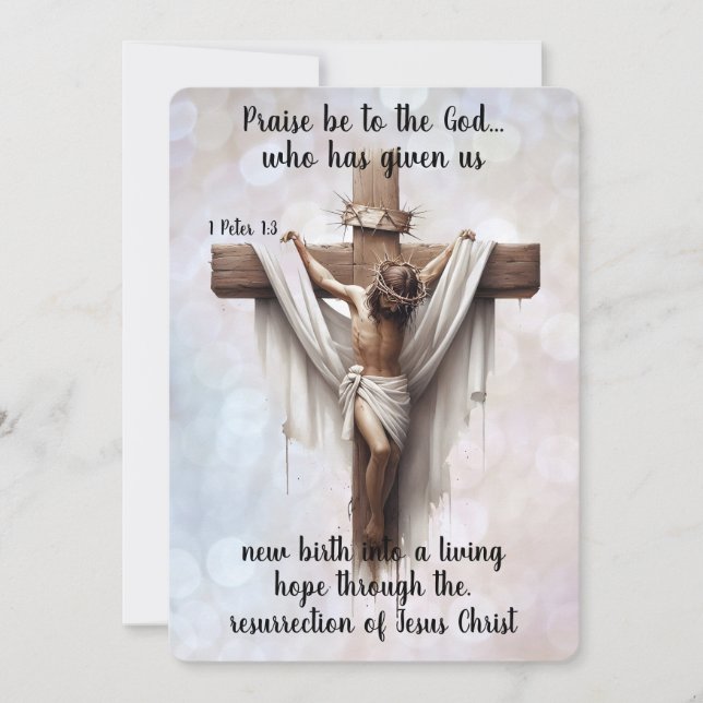 Radiant Hope at the Cross Julkort (Framsida)