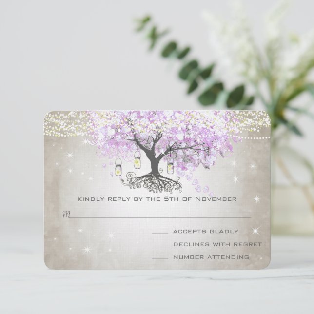 Radiant Lavender Heart Löv Bröllop OSA (Stående Fram)