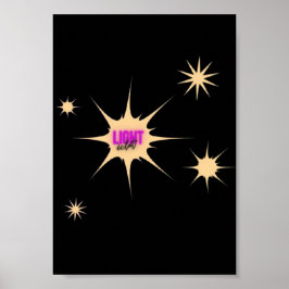 Radiant Light – Modern & Vibrant Style Poster