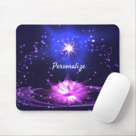 Radiant Lila Crystal Lotus Stars Personalize Musmatta