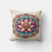Radiant Lotus Mandala: Blooming Serenity