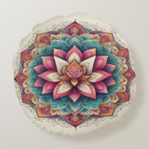 Radiant Lotus Mandala: Blooming Serenity
