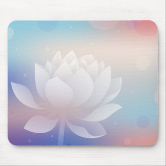 Radiant Lotus Mouse Pad Musmatta