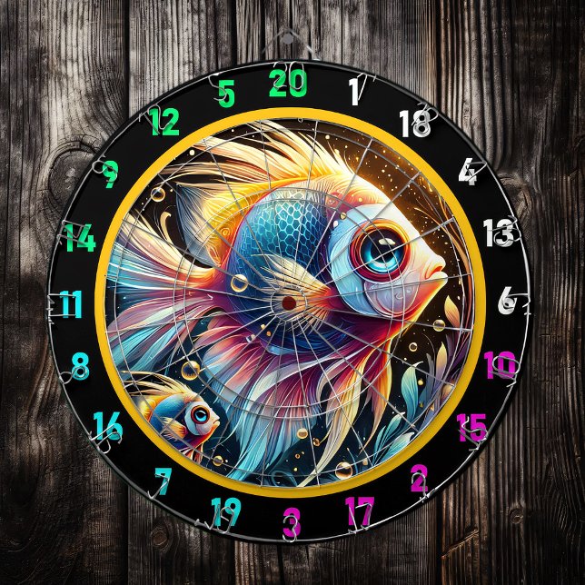 Radiant Marine Life Dartboard-Roligt Darttavla (Skapare uppladdad)