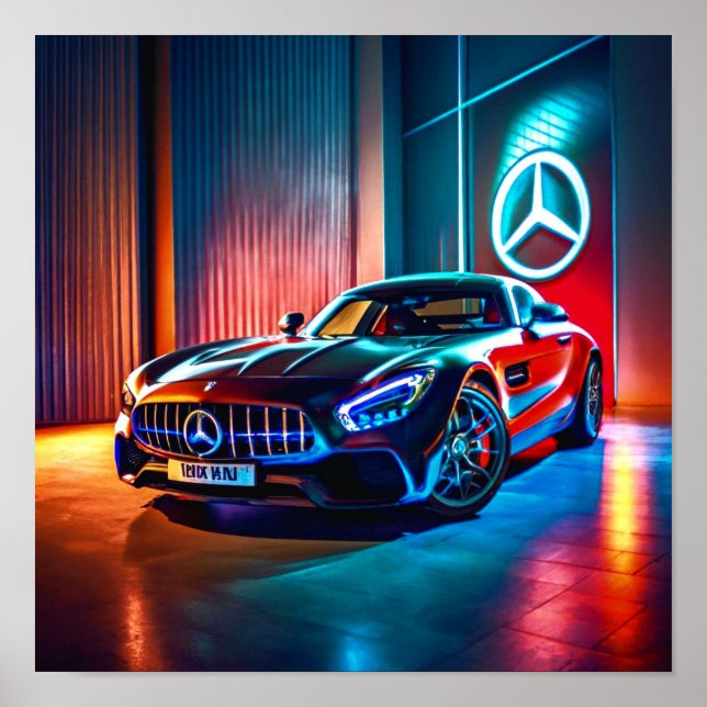 Radiant Mercedes: Logotyp Brilliance | POSTER (Framsidan)