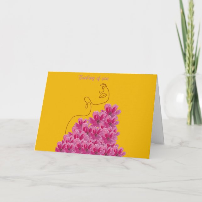 Radiant minne: Hoppas att den här ljusar din dag Tack Kort (Framsida)