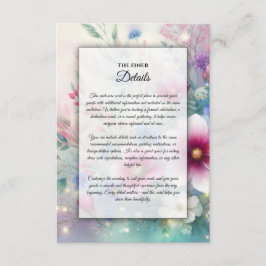 Radiant mousserande Vår Blooms Tilläggskort