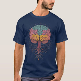Radiant Neural Träd T Shirt