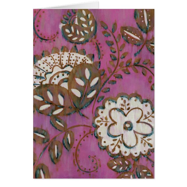 Radiant ornament I Hälsningskort (Framsidan)