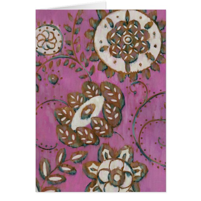 Radiant ornament II Hälsningskort (Framsidan)