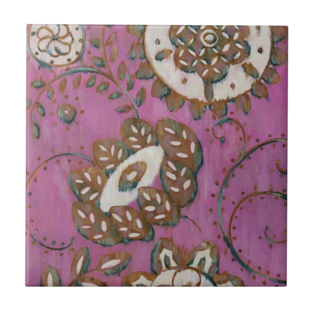 Radiant ornament II Kakelplatta (Framsidan)