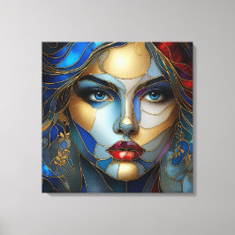 Radiant Oskuld - glasskikt Stil Canvastryck