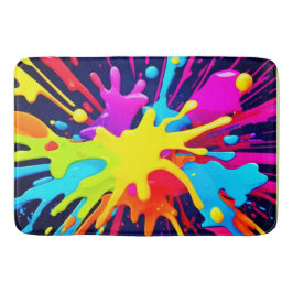 Radiant Paint Explosion Badrumsmatta