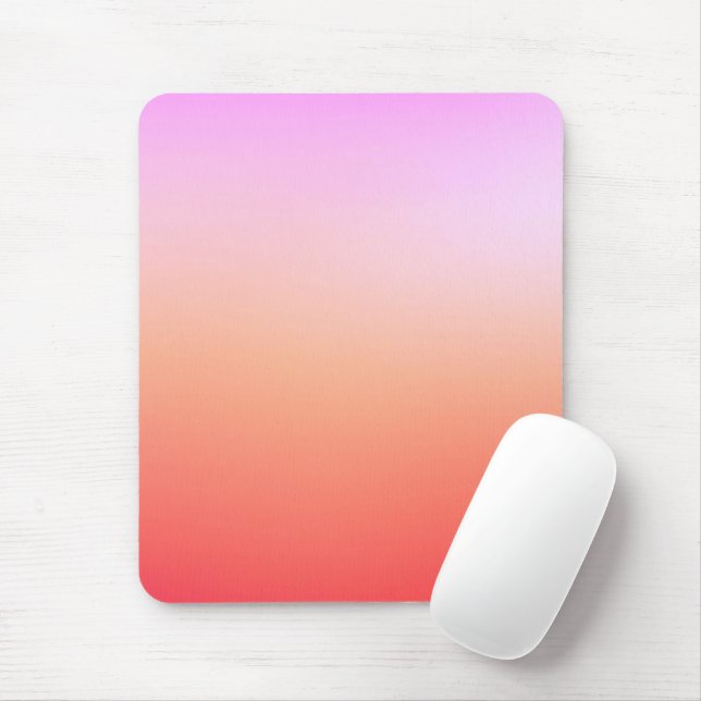 Radiant Pastel Sunset Gradient Musmatta (Med mus)