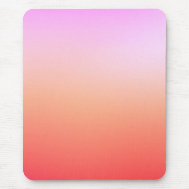 Radiant Pastel Sunset Gradient Musmatta (Framsidan)