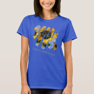 Radiant PerSUNality Solrosapparat Vattenfärg T Shirt