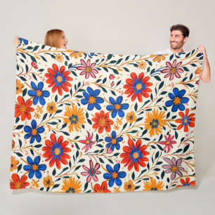 Radiant Petal Väg 60x80 Fleece Blanket