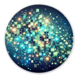 Radiant Pixel Bokeh Knopp