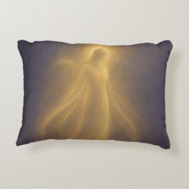 Radiant Presence Angel of Golden Light Prydnadskudde