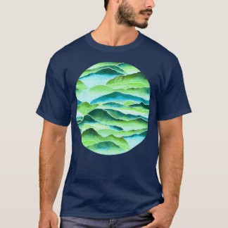 Radiant Rainforest Mountains T Shirt