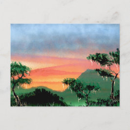 Radiant Rainforest Vykort