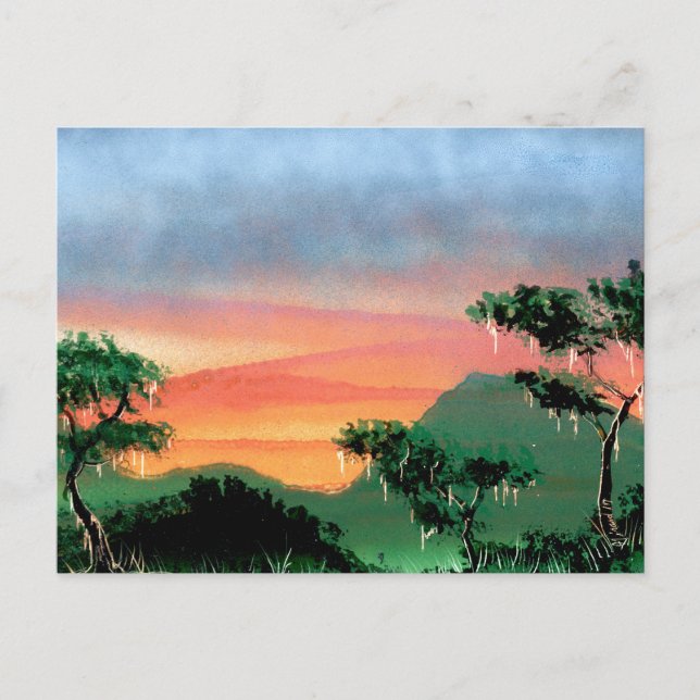 Radiant Rainforest Vykort (Framsida)